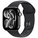 Watch Series 11 GPS 42mm Cassa Alluminio Jet Black con Sport Band Nero - M /L - Foto miniatura 1