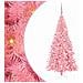Albero di Natale con 300 LED con supporto Rosa 180 cm PVC - Foto miniatura 1