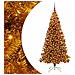 Albero di Natale con 300 LED con supporto Oro 180 cm PET - Foto miniatura 1