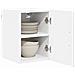 Pensile cucina con porta 2 pcs Bianco Lucido 30 x 31 x 40 cm - Foto miniatura 3