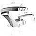 Rubinetto per lavabo da bagno, Blackswan, tipo M15, modello cromato, misura 14,5 cm - Foto miniatura 4