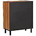 Credenza 2 pcs Finitura Marrone Acacia 60 x 33 x 75 cm - Foto miniatura 6