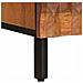 Credenza 2 pcs Finitura Marrone Acacia 60 x 33 x 75 cm - Foto miniatura 9