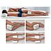 Cuscino Della Salute Bicomfort Per Gambe In Gomma Piuma Ortopedico Per Ridurre Dolore Tessuto Effetto Massaggiante 2 Pezzi Leg Pillow - Foto miniatura 2
