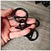 Set Di Ancoraggi M8 In Acciaio Inossidabile (4 Pezzi) — Anello D'ormeggio Marino Nero Con Occhiello A Piastra E Gancio A Molla Per Ponte Barca, Parete E Paratia - Foto miniatura 4