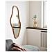 Specchio Brandsby Forma Organica In Pino Naturale Fsc 60 ×120 Cm - Foto miniatura 3
