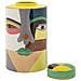Vaso Piccassy Color Top In Ceramica Dipinta A Mano Con Volto Cubista - Foto miniatura 2