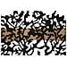 Pannello Da Muro Tree Albero Della Vita In Ferro E Legno, Set 3 Pezzi 176x90 Cm - Foto miniatura 3