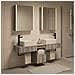 Set di Armadi da Bagno 5 pcs Sonoma grigio 53 x 15,5 x 70 cm - Foto miniatura 2
