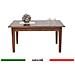 Tavolo da pranzo allungabile in legno cm 160/340x90 Bianco - Foto miniatura 1