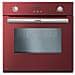 Forno Elettrico da Incasso 8022389013015 Capacità 66 L Multifunzione Ventilato Potenza 2600 W Colore Rosso - Foto miniatura 1