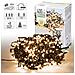 Luci Di Natale 400 Led Bianco Caldo 8 Giochi Di Luce Esterno Albero Interno - Foto miniatura 8