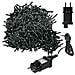 Luci Di Natale 400 Led Bianco Caldo 8 Giochi Di Luce Esterno Albero Interno - Foto miniatura 3