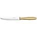Coltello Tavola - Lama Acciaio Inossidabile Nitrum 125 Mm - Manico Polipropilene Colore Marrone - Foto miniatura 1