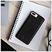 Cover Iphone 8+, 7+, 6+, 6s+ Protezione Rigida Pelle Vera Nero - Foto miniatura 3