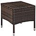 Set Bistrot Da Esterno In Polyrattan Marrone - Foto miniatura 3