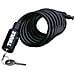 538 - Cavo D' Acciaio Con Lucchetto, 180 Cm - Foto miniatura 2