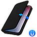 Custodia Iphone 11 Pro Max Portacarte Funzione Supporto Similpelle Liscia Nero - Foto miniatura 2