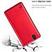 Custodia Compatibile Con Sony Xperia C4 In Rosso Metallico - Coperchio Protettivo In Silicone Tpu Flessibile - Foto miniatura 6
