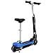 Monopattino Elettrico Con Sella Per Bambini Potenza 120 Watt Blu - Foto miniatura 3