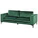 Divano A 3 Posti Con Rivestimento Verde Vadstena - Foto miniatura 2