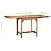 Tavolo da Giardino Estensibile (110-160) x80x75 cm Massello Teak - Foto miniatura 2