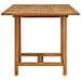 Tavolo da Giardino Estensibile (110-160) x80x75 cm Massello Teak - Foto miniatura 3