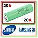 Batteria Agli Ioni Di Litio Inr18650-25r 2.500 Mah - Parte Superiore Piatta - Capicorda Di Saldatura Senza Capoc - Foto miniatura 1