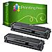 TONER COMPATIBILE - 2 Compatibili Per Samsung Scx-3400 3400f Scx-3401 Scx-3405 3405fw 3405w 3405f Ml-2160 Ml-2161 Ml-2162 Ml-2164w Ml-2165 2165w Ml-2167 Ml-2168 2168w Sf-760p Sf-761p | Mlt-d101s / els, Colore: Nero - Foto miniatura 1