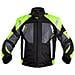 Giacca Moto Mesh Rete Cordura Tessuto Estiva Traforata Protezioni Ce Fluo Xxl - Foto miniatura 2