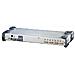 19" KVM Switch, 1 User - 4 PCs, Audio, PS / 2 + USB, w. OSD, 2048 x 1536 Pixels, 44,5 x 450 x 170 mm, Metallo - Foto miniatura 1
