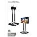 BT8552-150 50" Fixed flat panel floor stand Nero - Foto miniatura 1