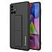 Kickstand Case, Copertura In Silicone Per Supporto, Per Samsung Galaxy M51, Nera - Foto miniatura 1