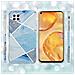 Custodia Compatibile Con Huawei P40 Lite In Marmo Grigio Bianco Blu No. 2 - Coperchio Protettivo In Silicone Tpu Con Motivo A Mosaico - Foto miniatura 6