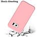 Custodia Compatibile Con Samsung Galaxy S6 Edge Plus In Liquid Rosa - Coperchio Protettivo In Silicone Tpu Flessibile - Foto miniatura 4