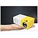 Proiettore Portatile In Formato Tascabile Bianco/giallo - Foto miniatura 3