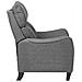 Poltrona Reclinabile Tessuto Grigio Royston - Foto miniatura 3