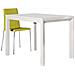 Tavolo Moderno Bianco Frassinato Allungabile 130x85 H77 - Foto miniatura 1