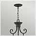 Lampadario Industrial Nordico Casa Alluminio Nero Antico Vetro 5 Luci E27 - Foto miniatura 3