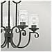 Lampadario Industrial Nordico Casa Alluminio Nero Antico Vetro 5 Luci E27 - Foto miniatura 4