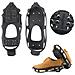 Protezione Antiscivolo Per Scarpe, Ramponi Per Scarpe Invernali Black Xl / 46-48 - Foto miniatura 3
