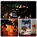 Candela Led, Tremolante Senza Fiamma Con Telecomando S - Foto miniatura 4