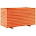 Fioriera Giardino Marrone Cera 90x40x49,5cm Legno Massello Pino - Foto miniatura 1