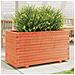 Fioriera Giardino Marrone Cera 90x40x49,5cm Legno Massello Pino - Foto miniatura 6