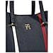 Emblem Satchel Corp Borsa Shopper Sintetico Borse Donna Blu Eu One Size, Aw0aw15117 Dw6 - Foto miniatura 3