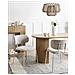 Set Di 2 Sedie Da Pranzo Irins Ciniglia Beige Chiaro - Foto miniatura 1