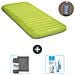 Set Materassino Gonfiabile - 191x76x17 Cm - Verde - Include Accessori Coordinati Cb20 - Foto miniatura 1