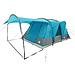 Tenda da Campeggio a Tunnel per 5 Persone Blu Impermeabile - Foto miniatura 4