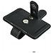 Clip Per Porta Occhiali Da Sole In Pelle Pu Per Visiera Auto Black - Foto miniatura 5