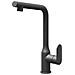 Miscelatore Lavello Cucina Damasco Con Doccetta Estraibile Canna Orientabile *** Finitura- : Nero Opaco - Foto miniatura 1